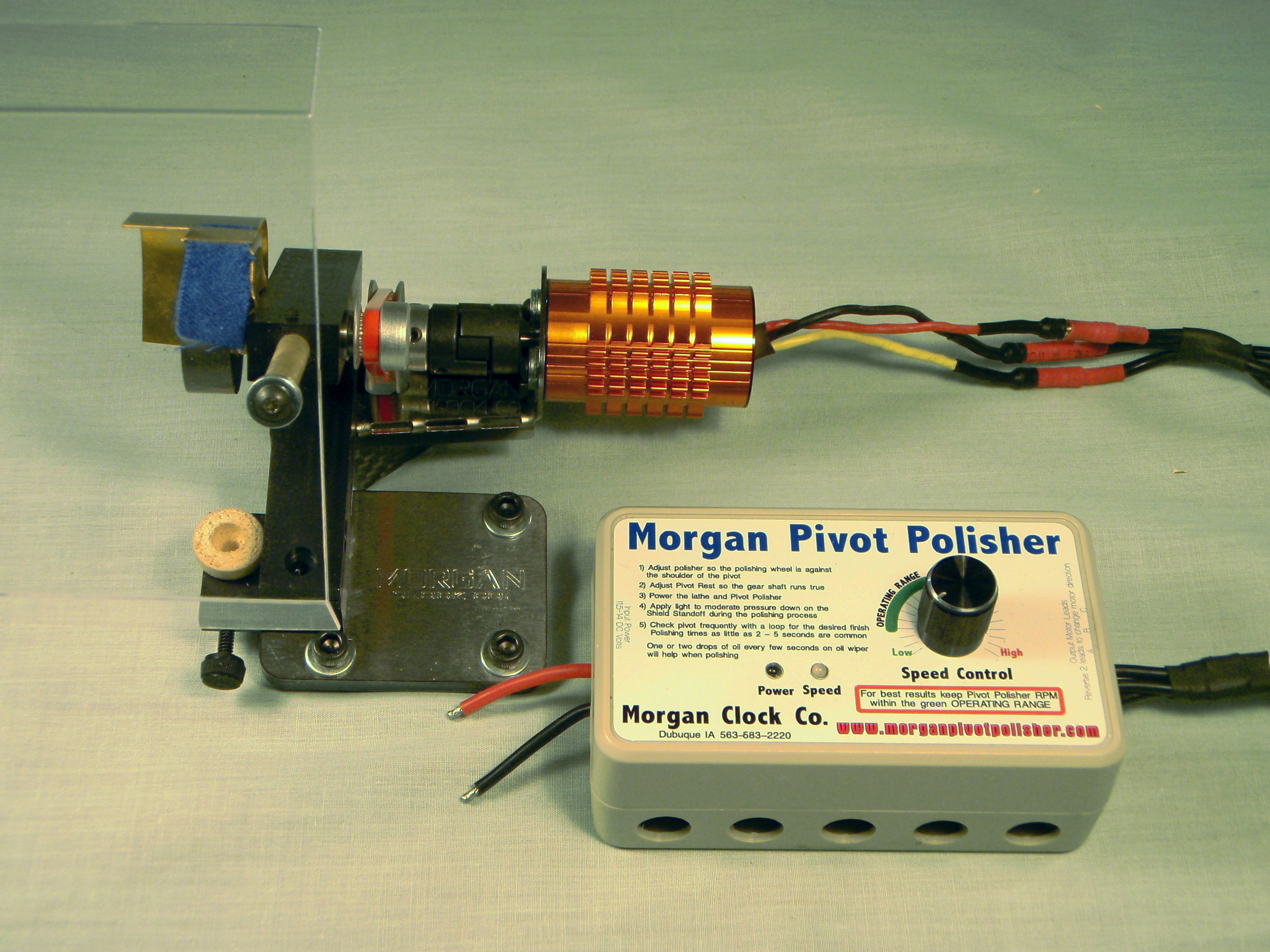 Pivot Polisher for watchmaker lathe or Sherline lathe